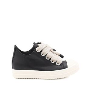 Rick Owens Women "Jumbolace Low" Leather Sneakers